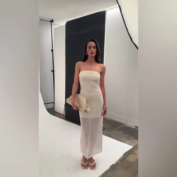 Kookai Savanah Strapless Dress NWT - Picture 2 of 6